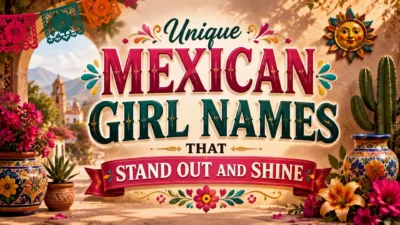 Unique Mexican Girl Names That Stand Out and Shine