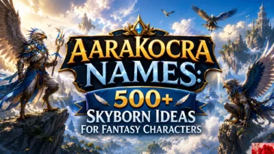 Aarakocra Names 500+ Skyborn Ideas for Fantasy Characters