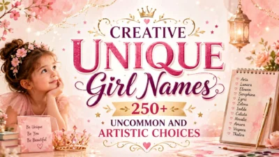 Creative Unique Girl Names 250+ Uncommon and Artistic Choices