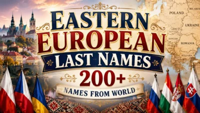 Eastern European Last Names 200+ names from World