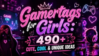 Gamertags for Girls 490+ Cute, Cool & Unique Ideas
