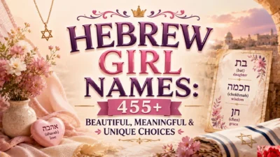 Hebrew Girl Names 455+ Beautiful, Meaningful & Unique Choices