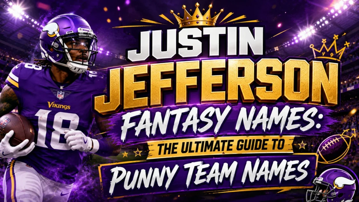Justin Jefferson Fantasy Names The Ultimate Guide to Punny Team Names