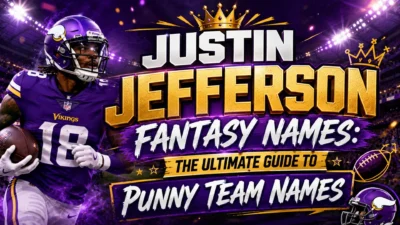 Justin Jefferson Fantasy Names The Ultimate Guide to Punny Team Names