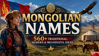 Mongolian Names 560+ Traditional, Modern & Meaningful Ideas