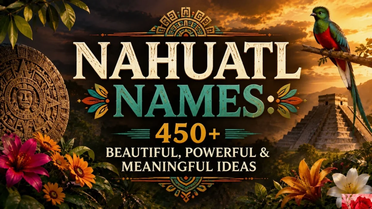 Nahuatl Names 450+ Beautiful, Powerful & Meaningful Ideas