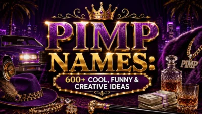 Pimp Names 600+ Cool, Funny & Creative Ideas