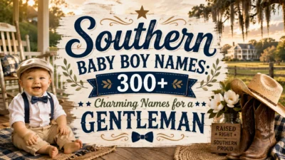 Southern Baby Boy Names 300+ Charming Names for Gentleman