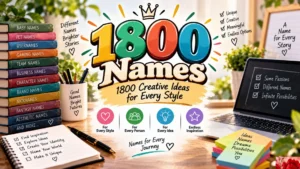 1800 Names 1800 Creative Ideas for Every Style