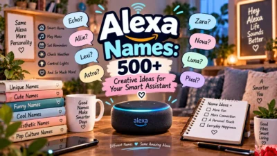 Alexa Names 500+ Creative Ideas for Your Smart Assistant