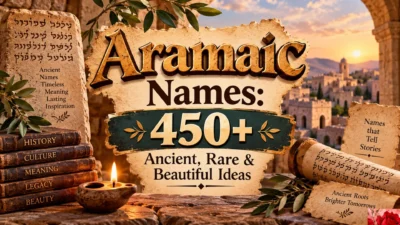 Aramaic Names 450+ Ancient, Rare & Beautiful Ideas