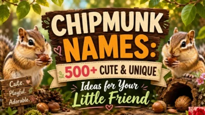Chipmunk Names 500+ Cute & Unique Ideas for Your Little Friend