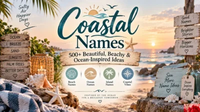 Coastal Names 500+ Beautiful, Beachy & Ocean-Inspired Ideas