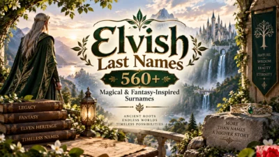 Elvish Last Names 560+ Magical & Fantasy-Inspired Surnames