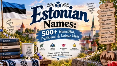 Estonian Names 500+ Beautiful, Traditional & Unique Ideas