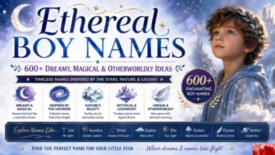 Ethereal Boy Names 600+ Dreamy, Magical & Otherworldly Ideas