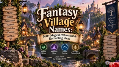Fantasy Village Names 560+ Magical, Whimsical & Enchanting Ideas