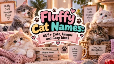 Fluffy Cat Names 455+ Cute, Unique and Cozy Ideas