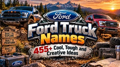 Ford Truck Names 455+ Cool, Tough and Creative Ideas