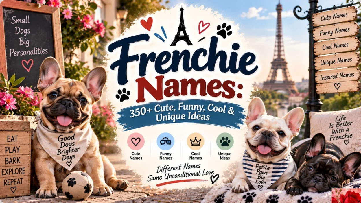 Frenchie Names 350+ Cute, Funny, Cool & Unique Ideas