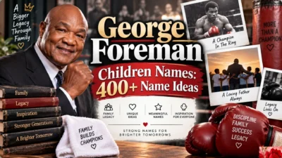 George Foreman Children Names 400+ Name Ideas