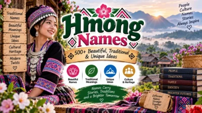 Hmong Names 500+ Beautiful, Traditional & Unique Ideas