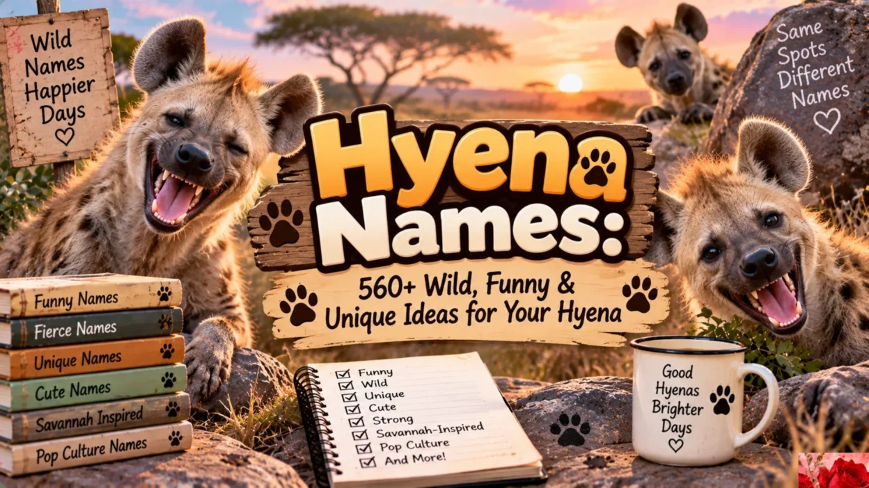Hyena Names 560+ Wild, Funny & Unique Ideas for Your Hyena