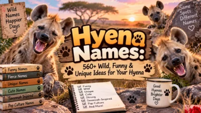 Hyena Names 560+ Wild, Funny & Unique Ideas for Your Hyena
