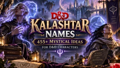 Kalashtar Names 455+ Mystical Ideas for D&D Characters