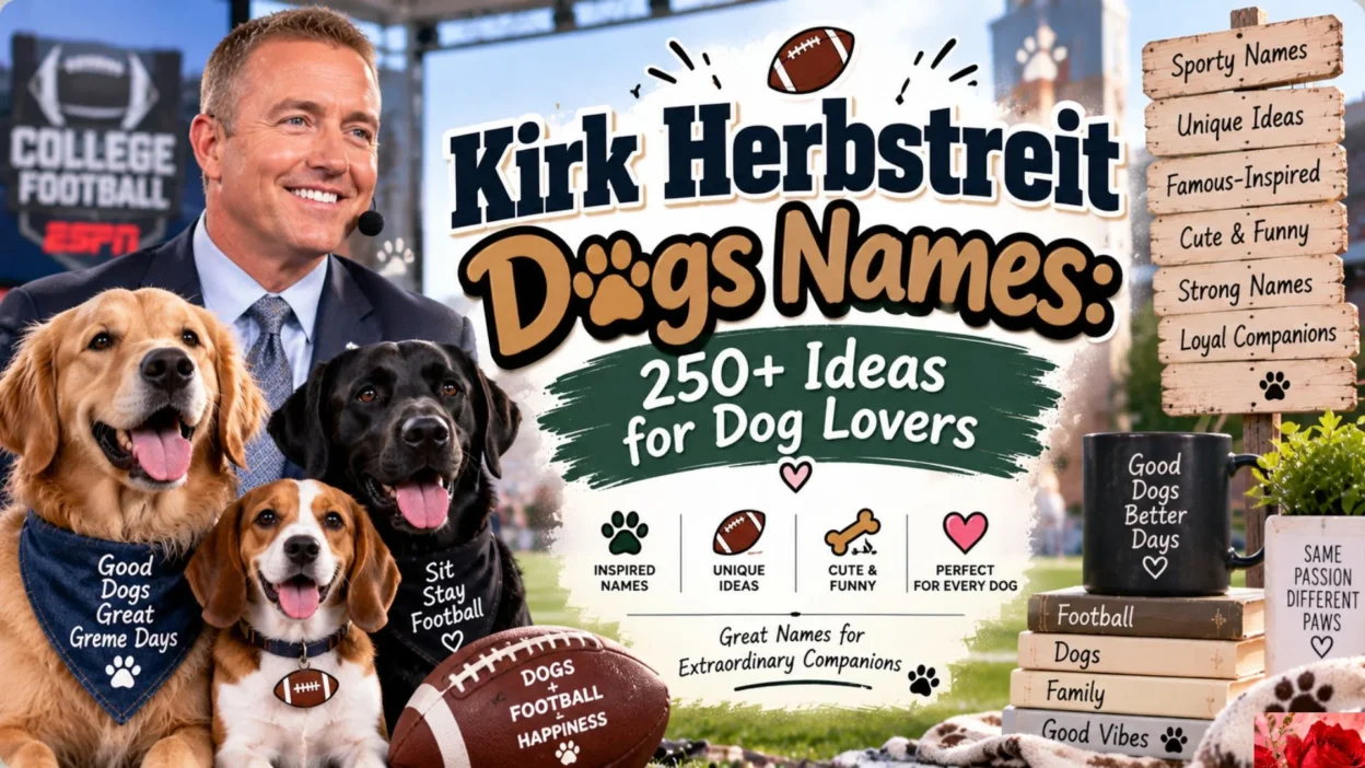 Kirk Herbstreit Dogs Names 250+ Ideas for Dog Lovers