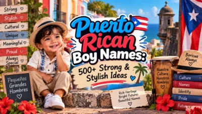 Puerto Rican Boy Names 500+ Strong & Stylish Ideas