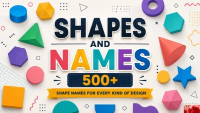 Shapes and Names 500+ Shape Names for Every Kind of Design