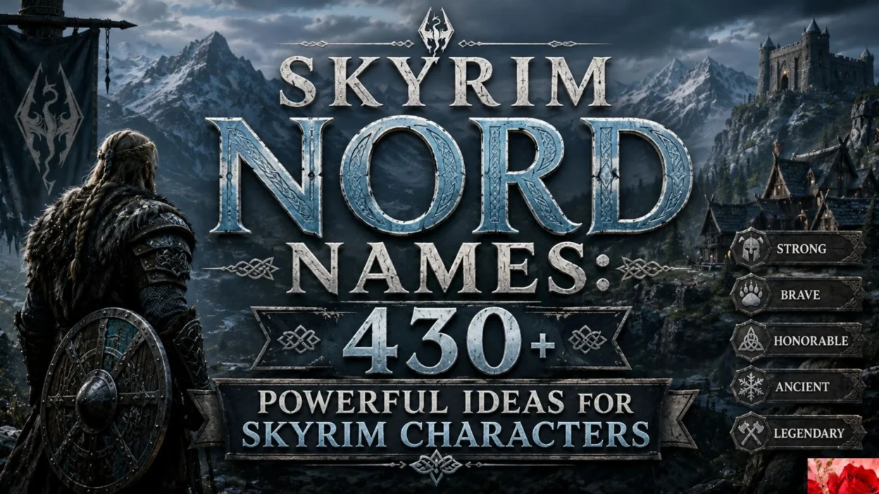 Skyrim Nord Names 430+ Powerful Ideas for Skyrim Characters