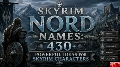 Skyrim Nord Names 430+ Powerful Ideas for Skyrim Characters