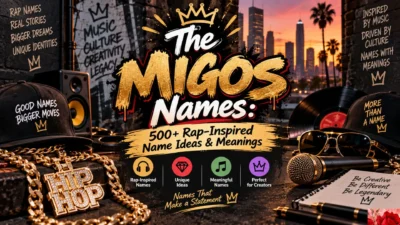 The Migos Names 500+ Rap-Inspired Name Ideas & Meanings