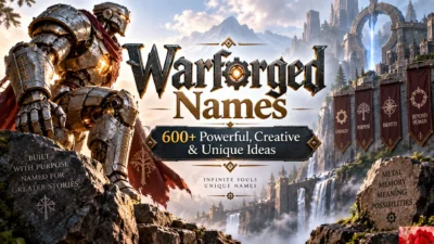 Warforged Names: 600+ Powerful, Creative & Unique Ideas