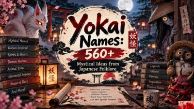 Yokai Names 560+ Mystical Ideas from Japanese Folklore