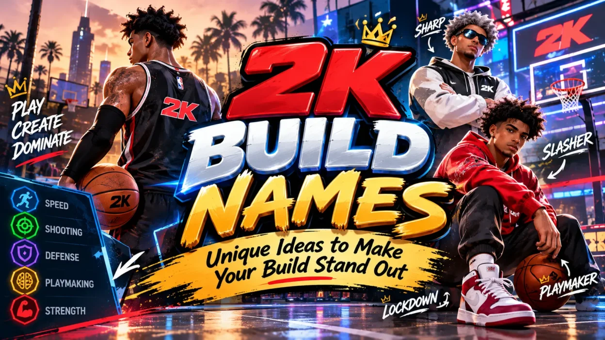 2K Build Names: Unique Ideas to Make Your Build Stand Out