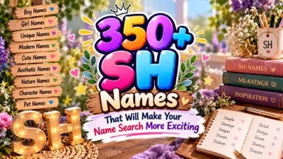 350+ SH Names That Will Make Your Name Search More Exciting ✨