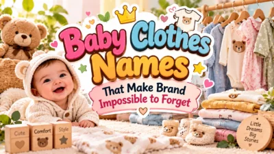 Baby Clothes Names That Make Brand Impossible to Forget👶
