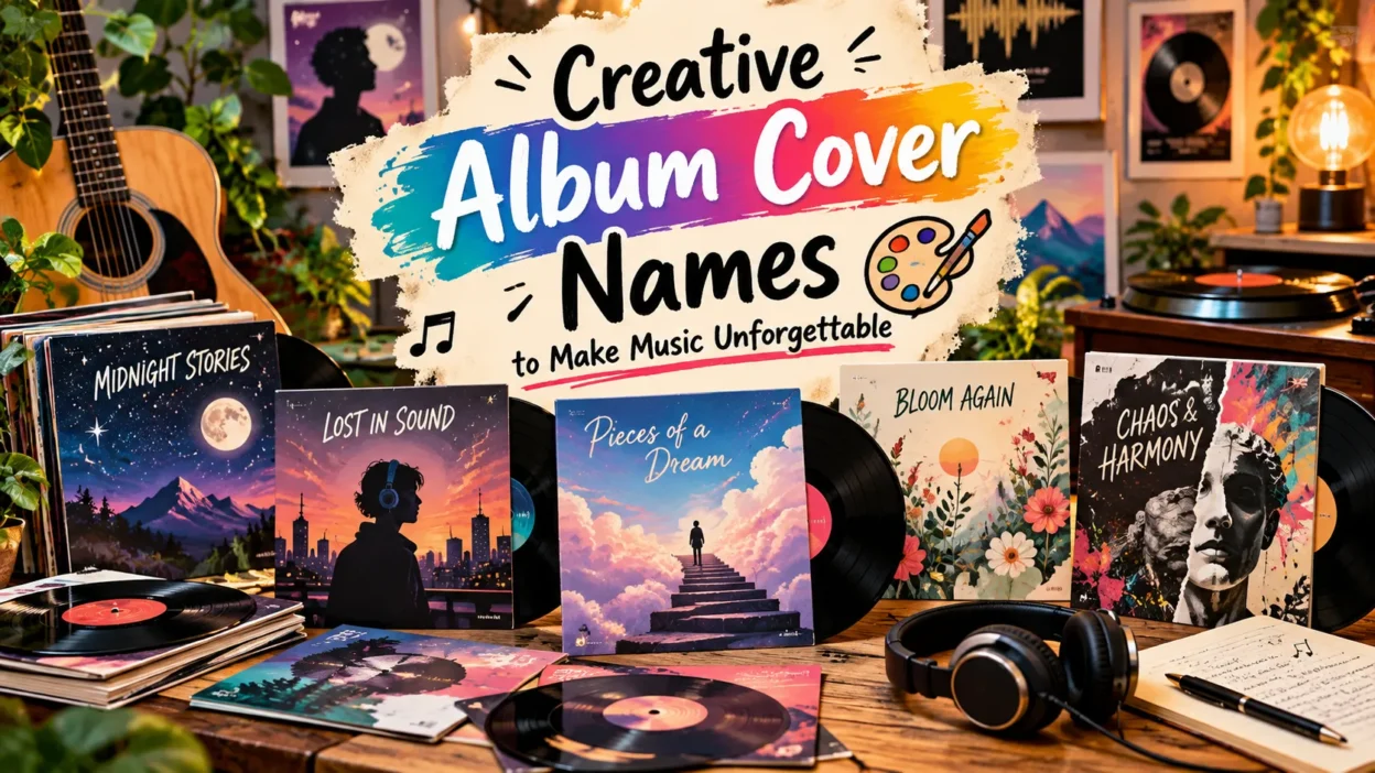Creative Album Cover Names to Make Music Unforgettable 🎨