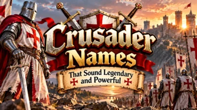 Crusader Names That Sound Legendary and Powerful ⚔️