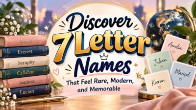 Discover 7 Letter Names That Feel Rare, Modern, and Memorable
