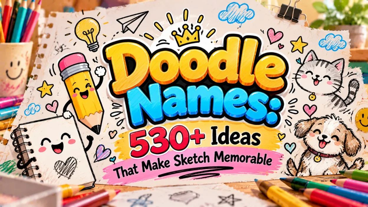 Doodle Names 530+ Ideas That Make Sketch Memorable ✏️