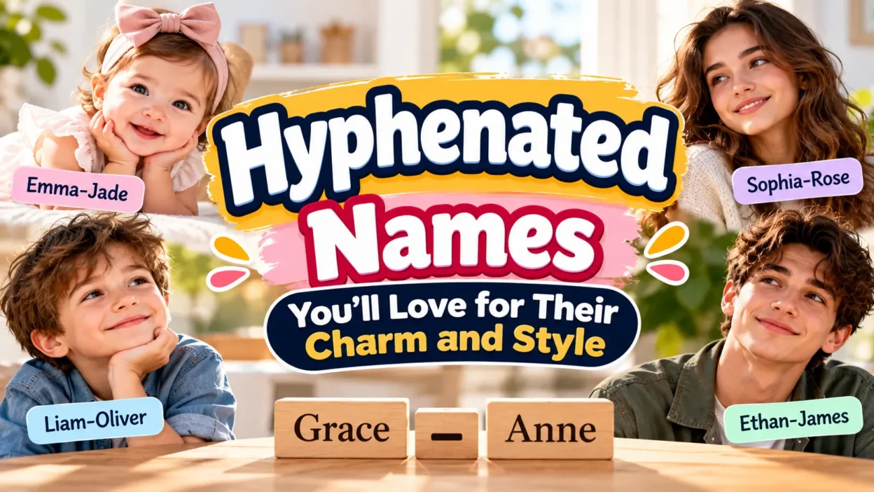 Hyphenated Names You’ll Love for Their Charm and Style✨