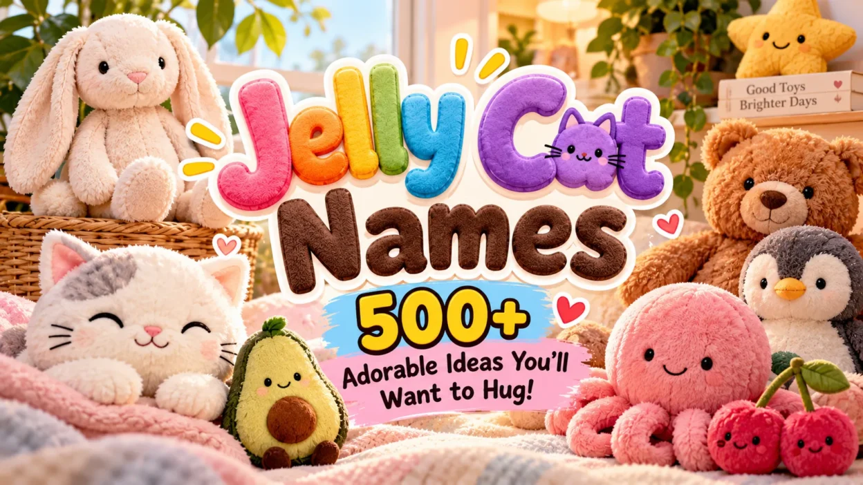 Jelly Cat Names: 500+ Adorable Ideas You’ll Want to Hug!