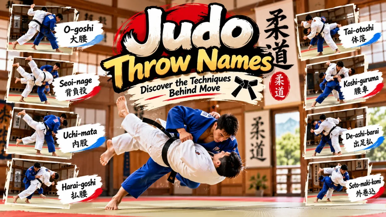 Judo Throw Names : Discover the Techniques Behind Move 🥋