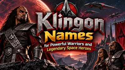 Klingon Names for Powerful Warriors and Legendary Space Heroes