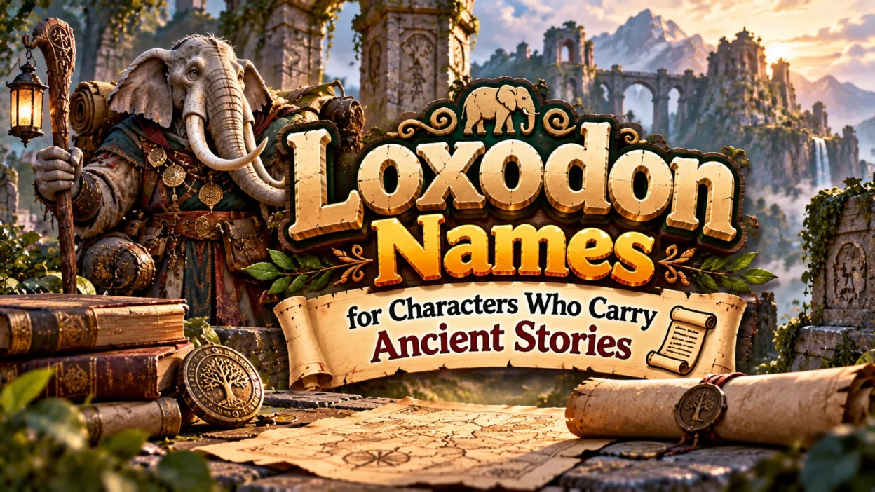 Loxodon Names for Characters Who Carry Ancient Stories 📜