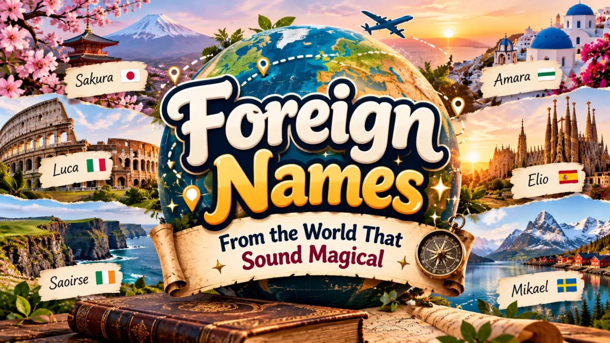 Foreign Names From the World That Sound Magical ✨